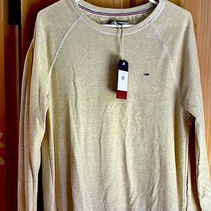 Men’s cream long sleeve shirt, medium